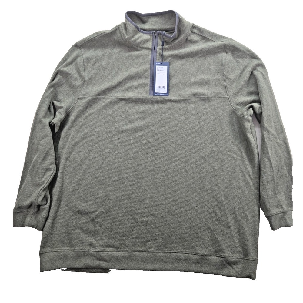 Walter Hagen Pullover Mens XXL Performance 11 Midweight 1/4 Zip Golf Sweatshirt